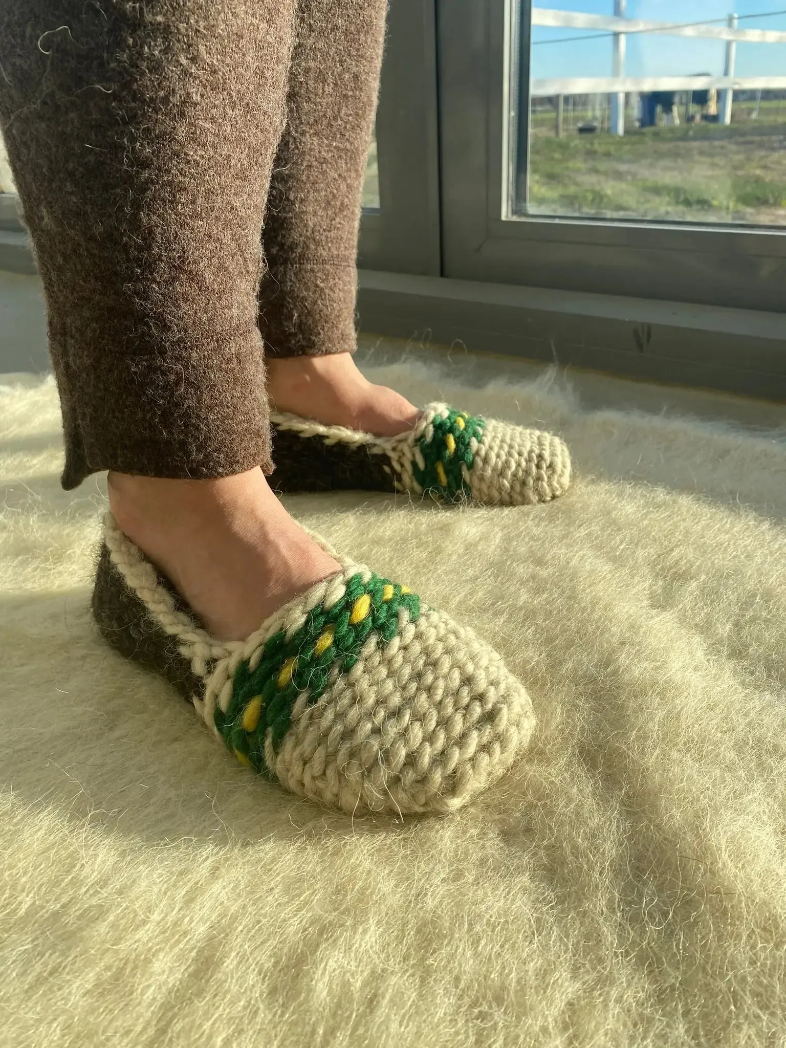 Slippers Indoor Wool
