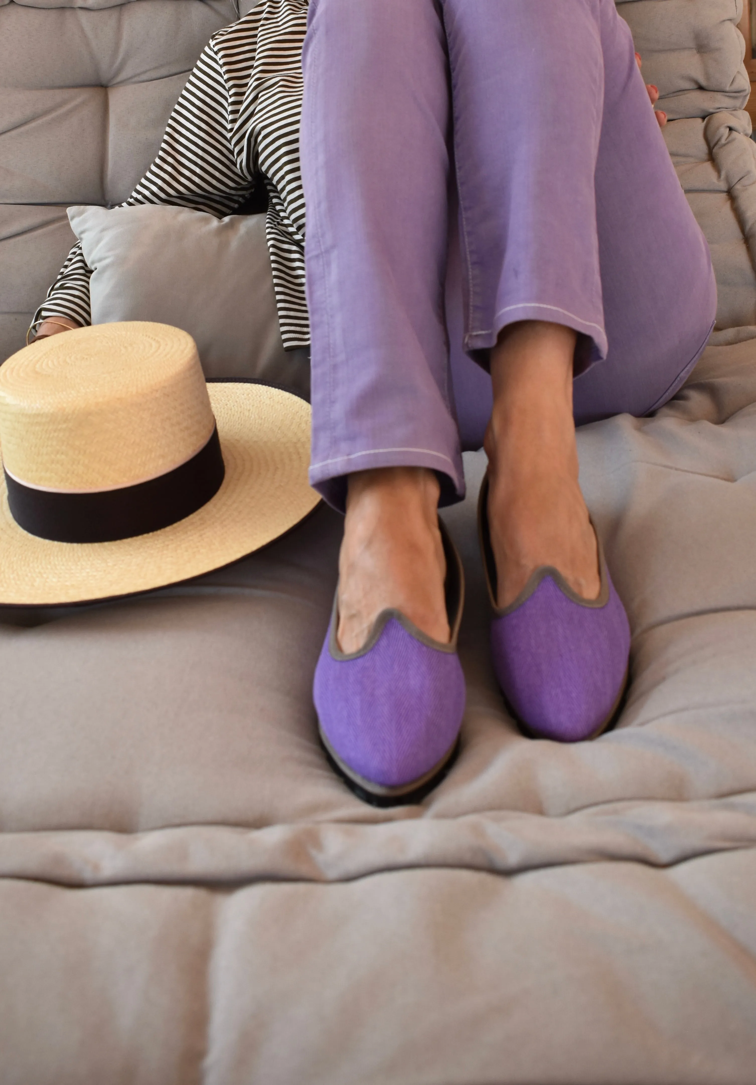 Slippers Pitti Espiga Lila