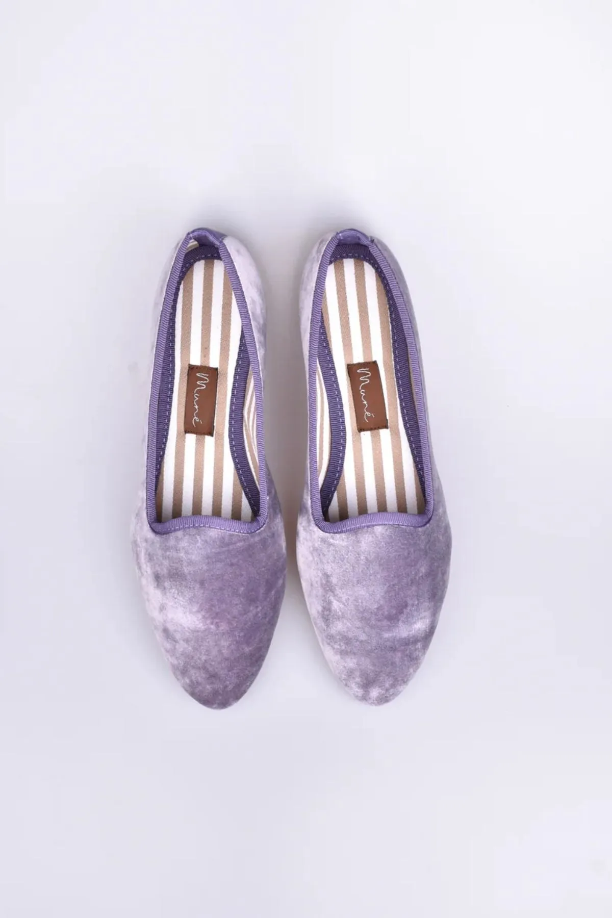 Slippers Terciopelo Lila
