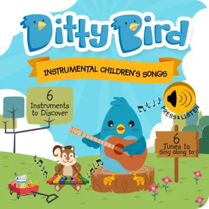 Sound Board Book - Instrumental Children's Songs - 12M 