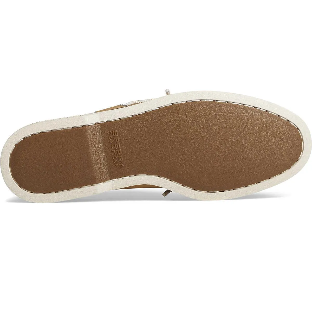 Sperry Topsider A/O 2-Eye Nautical Nubuck Bronzer White STS25722 Casual Shoes