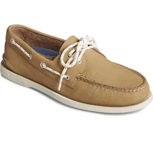 Sperry Topsider A/O 2-Eye Nautical Nubuck Bronzer White STS25722 Casual Shoes
