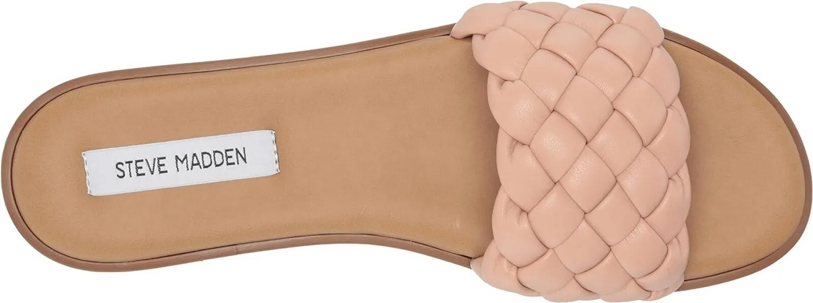 Steve Madden Women's Paislee Flat Sandal PAIS01S1 Blush Pink 7M