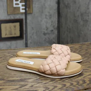 Steve Madden Women's Paislee Flat Sandal PAIS01S1 Blush Pink 7M