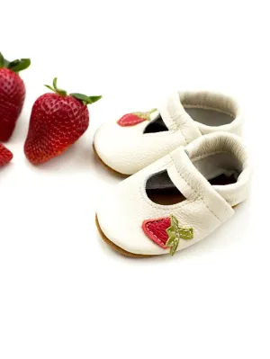 Strawberries Mary Janes Moccasins