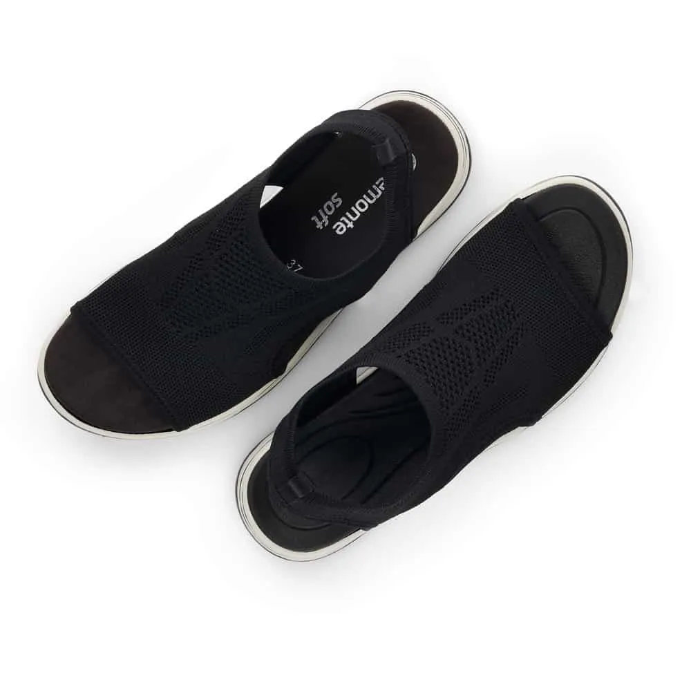 STRETCH KNIT SANDAL
