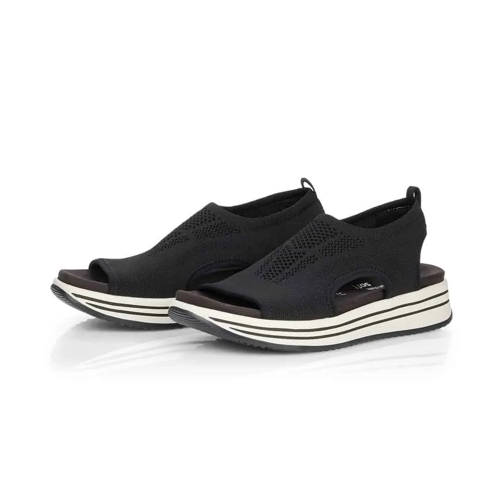 STRETCH KNIT SANDAL
