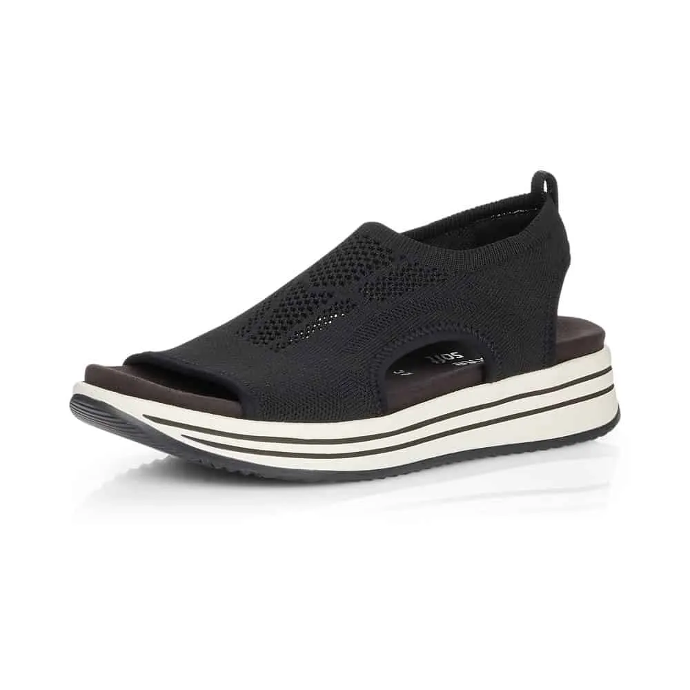 STRETCH KNIT SANDAL