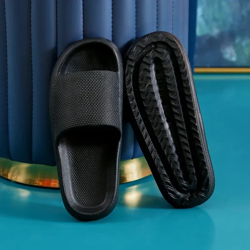 Summer Slippers Men Women EVA Soft Bottom Indoor Home Slides Sandals Light Beach Shoes Male Slippers Flip Flops