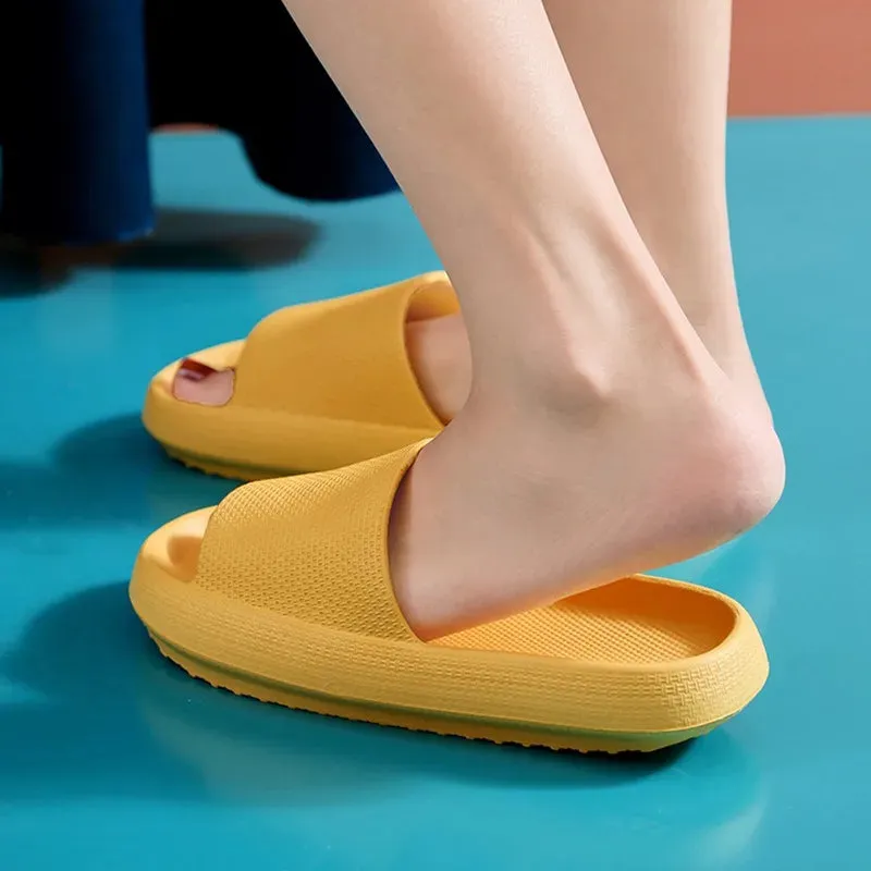 Summer Slippers Men Women EVA Soft Bottom Indoor Home Slides Sandals Light Beach Shoes Male Slippers Flip Flops