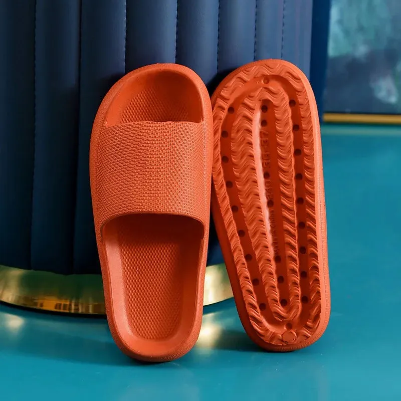Summer Slippers Men Women EVA Soft Bottom Indoor Home Slides Sandals Light Beach Shoes Male Slippers Flip Flops
