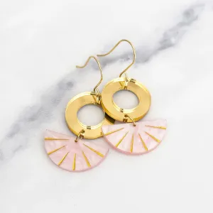 Sunshine Slice Dangle Earrings