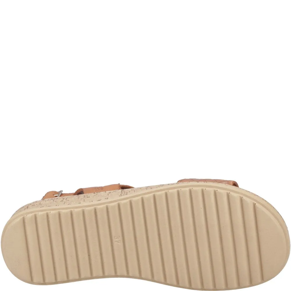 Tan Ebony Wide Fit Sandals