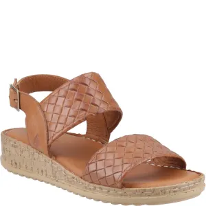 Tan Ebony Wide Fit Sandals