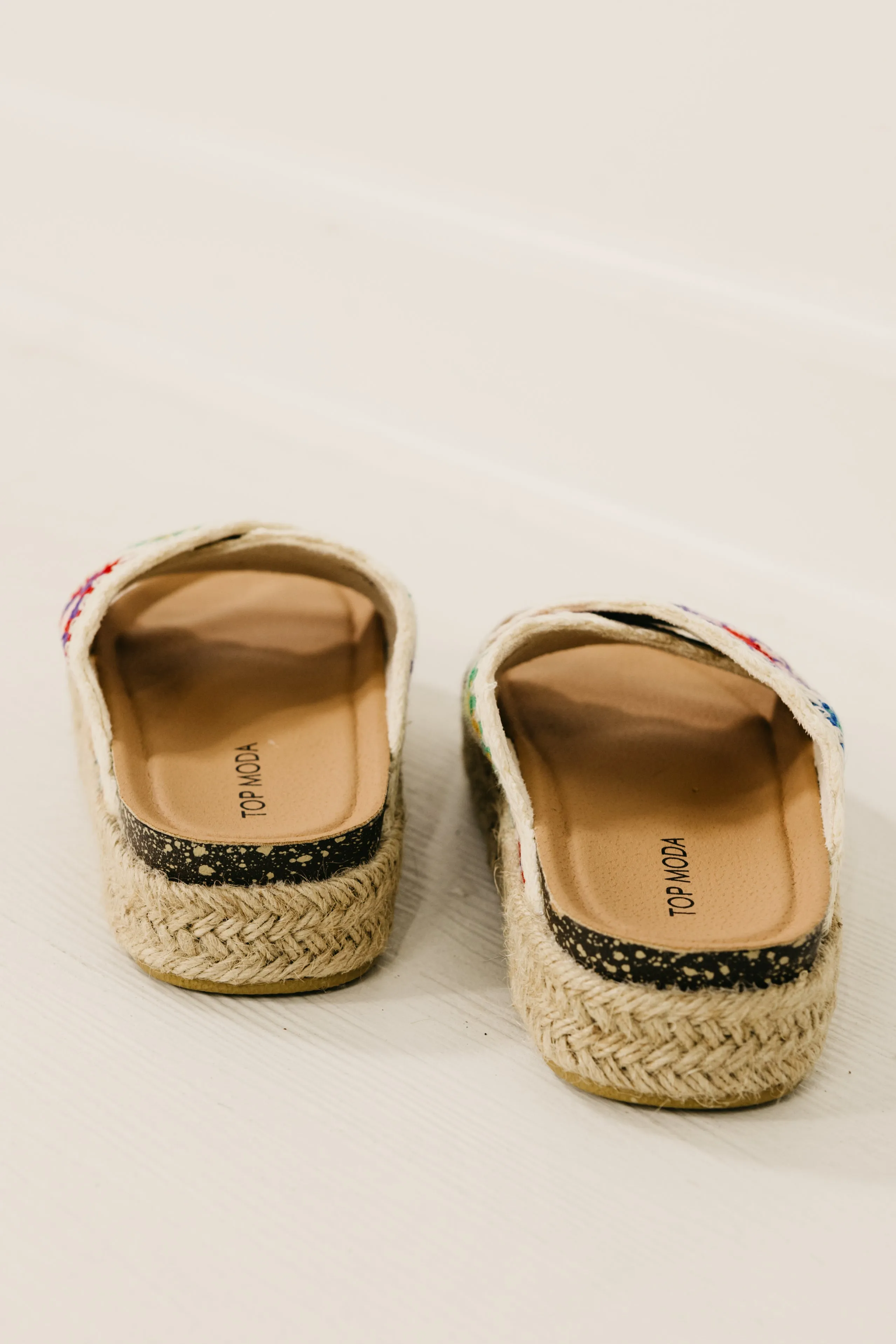 The Athens Espadrille Embroidered Sandal