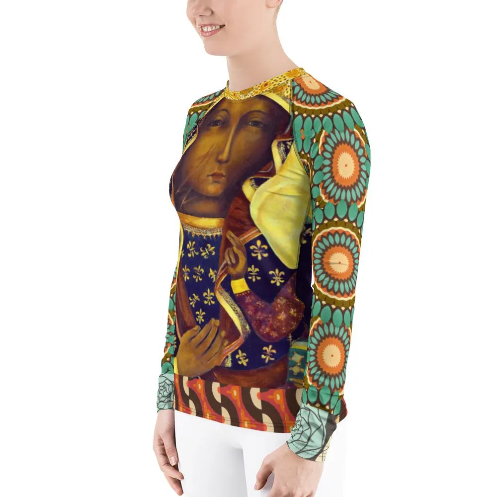 The Black Madonna Rash Guard