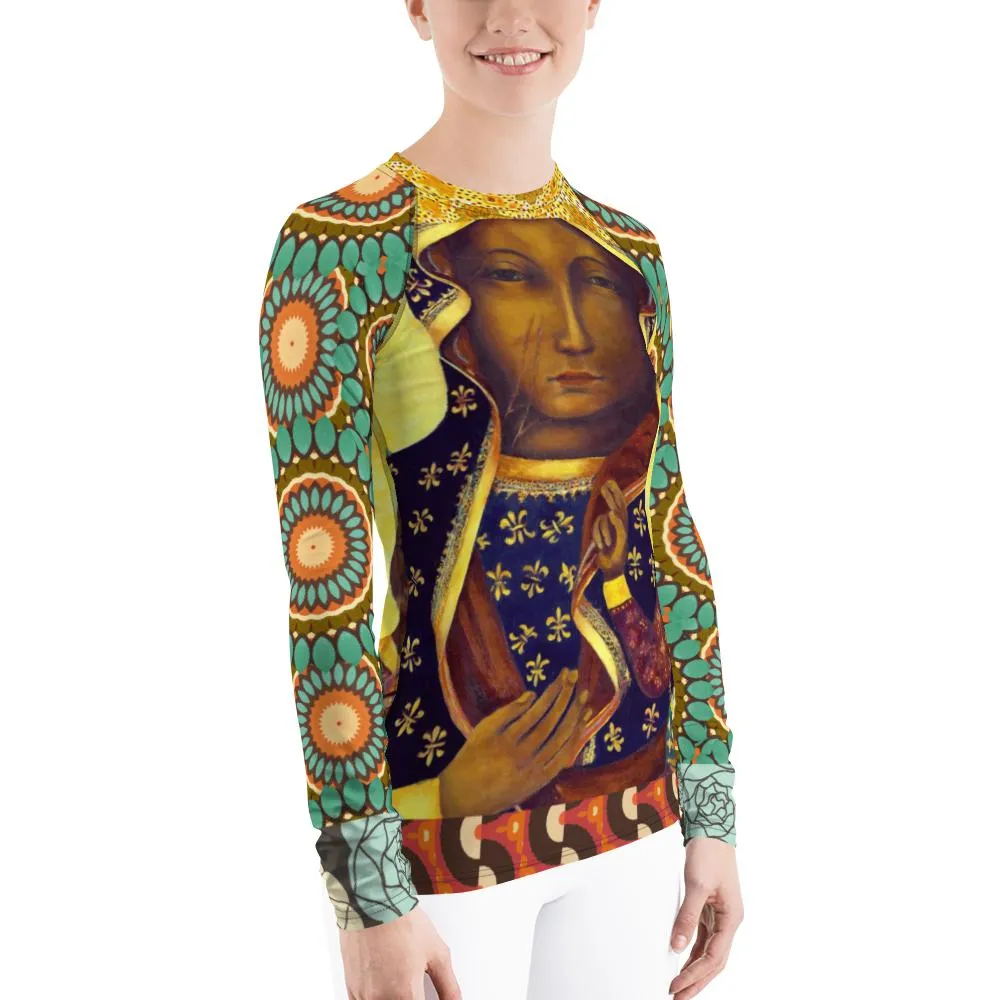 The Black Madonna Rash Guard