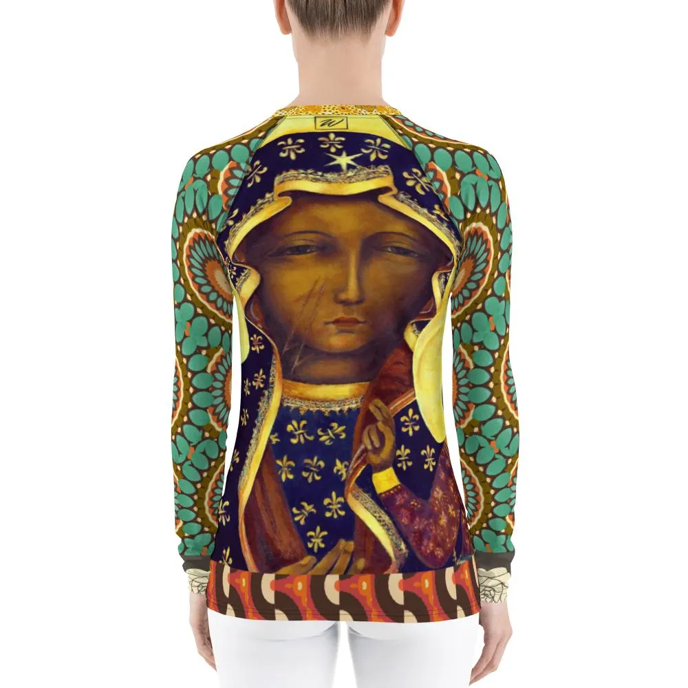 The Black Madonna Rash Guard