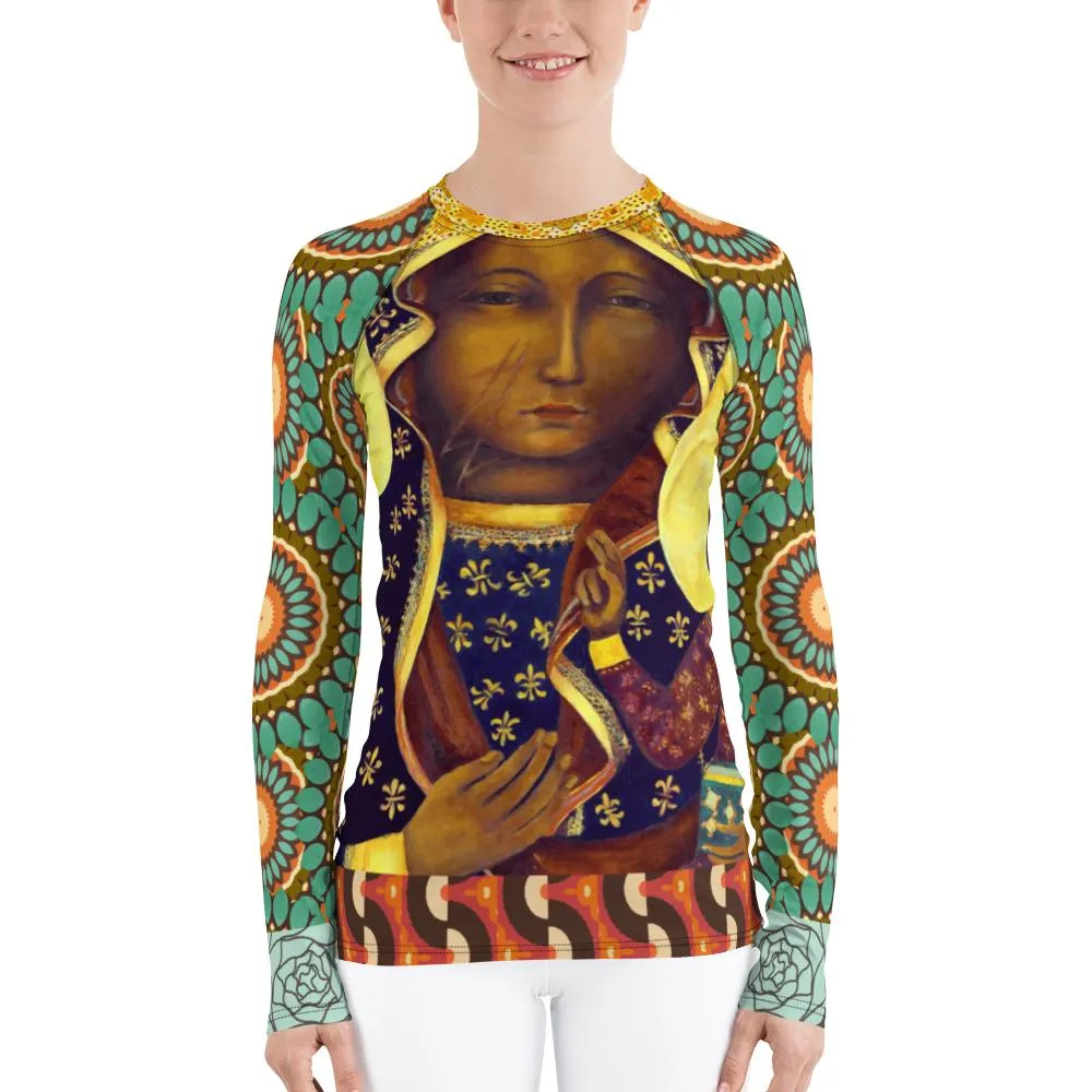 The Black Madonna Rash Guard