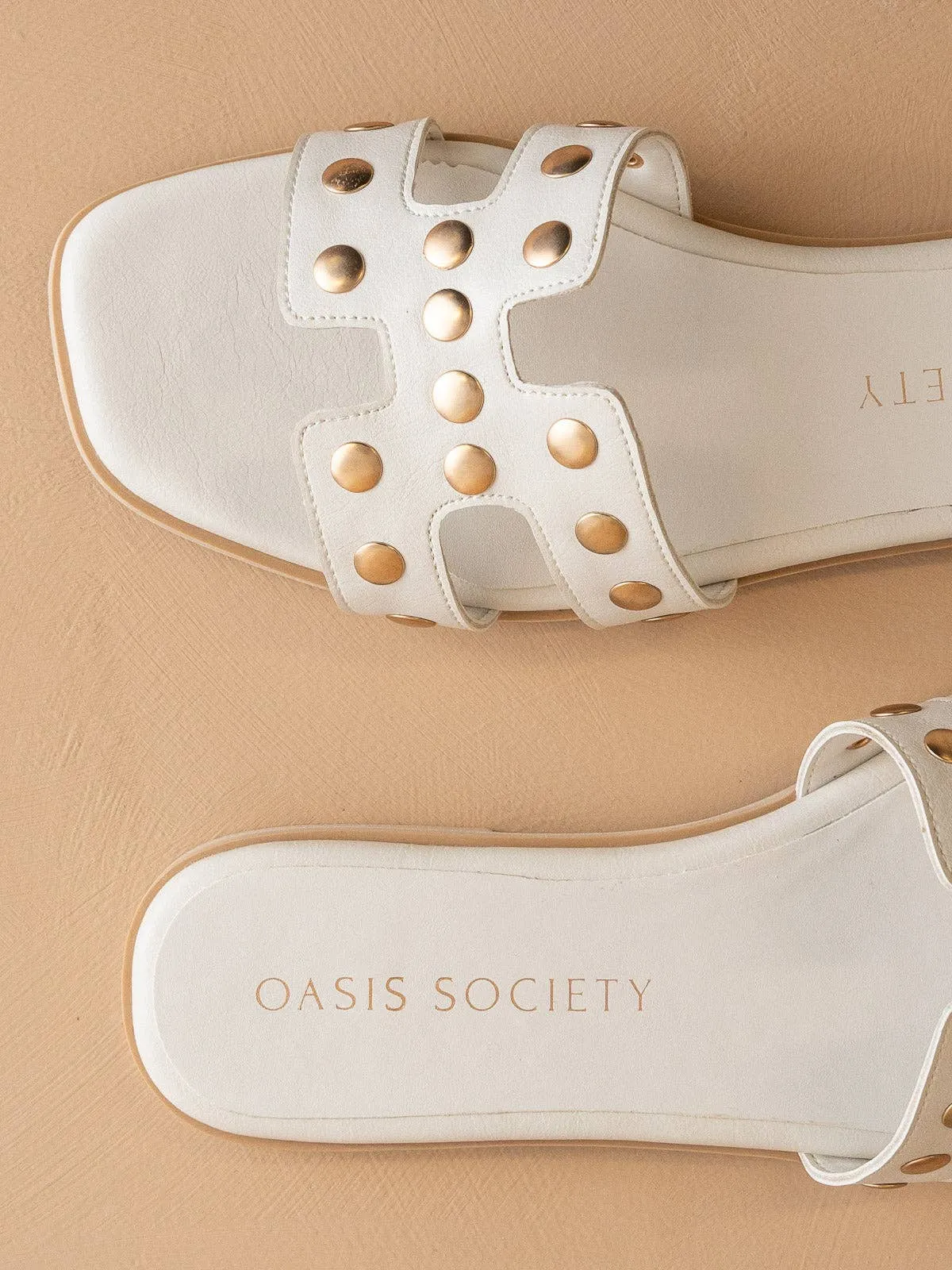 The Evelynne Studded Sandal
