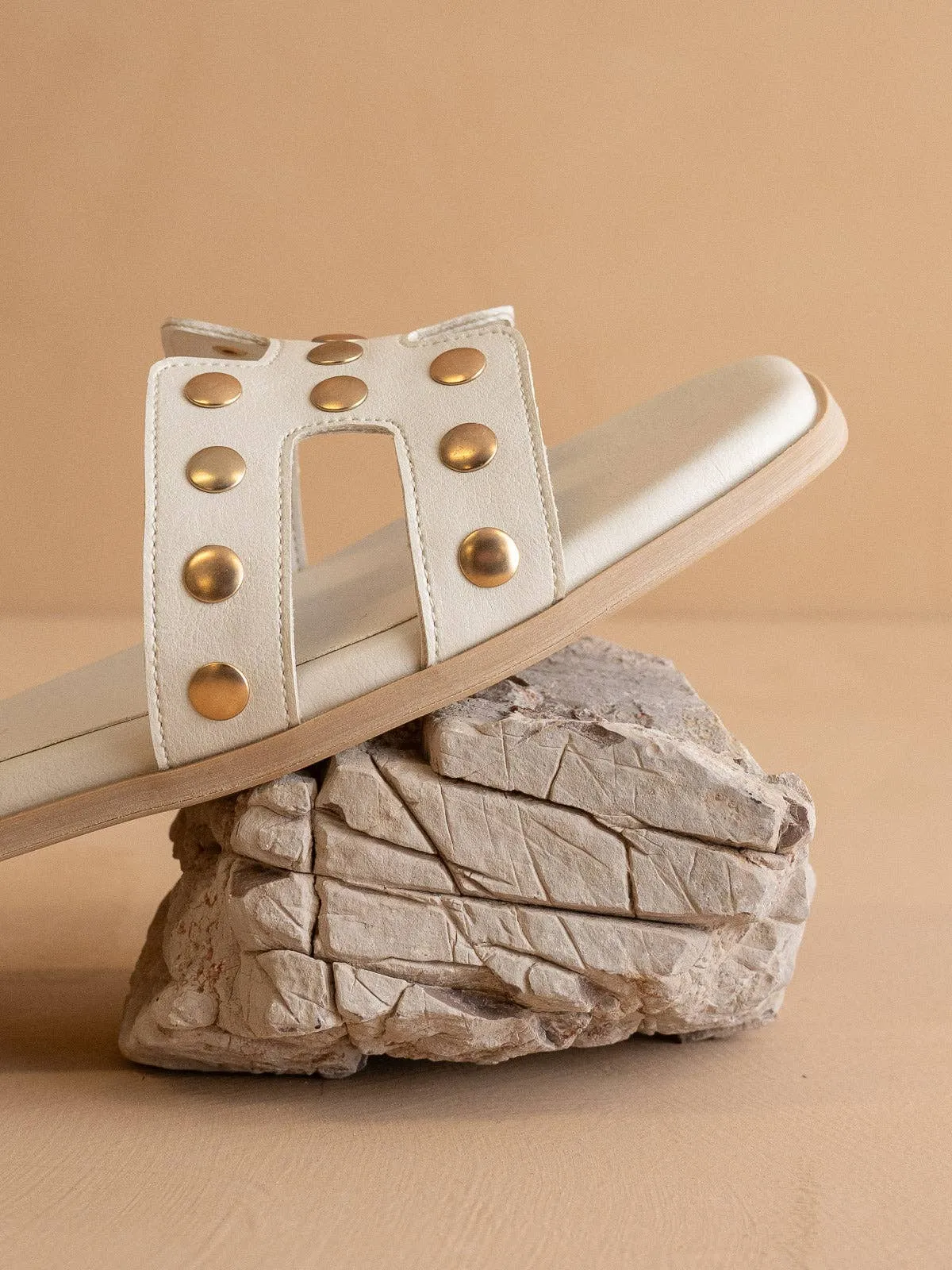 The Evelynne Studded Sandal
