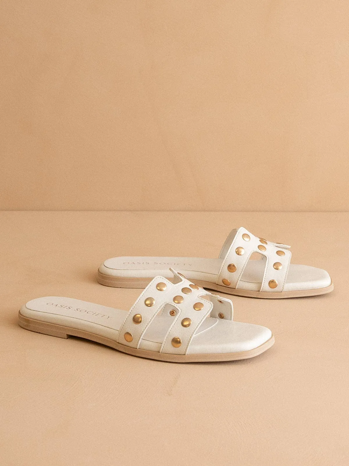The Evelynne Studded Sandal
