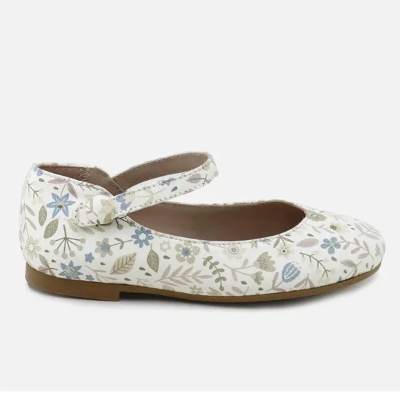 Toddler floral Mary janes new in box 29