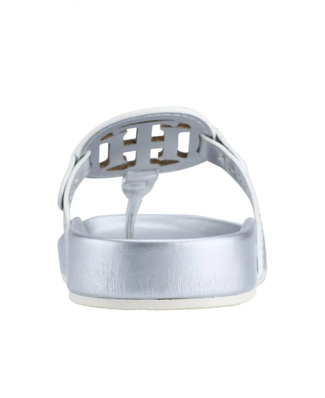Tommy Hilfiger Relina Silver Tone Womens Sandal TWRELINA Silver 6.5M