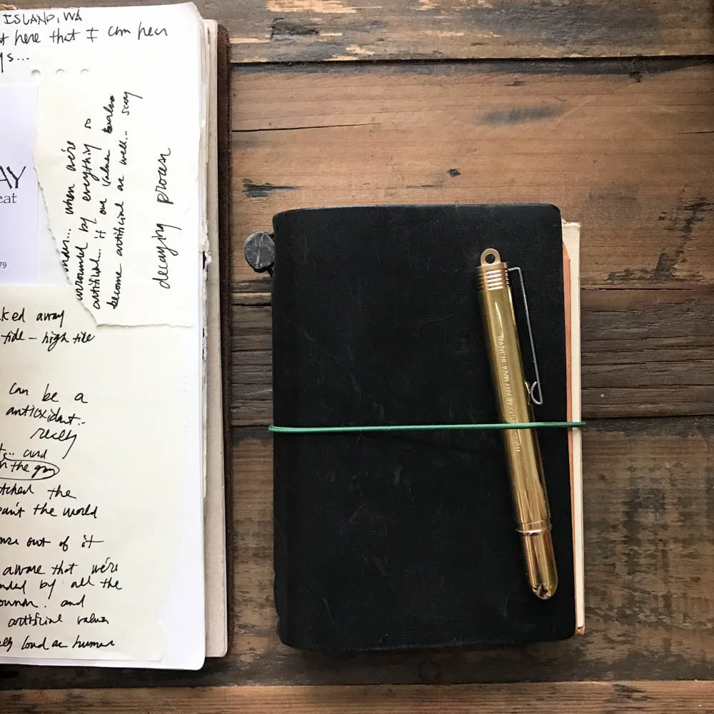 [TRC] Traveler's Notebook // Black (PASSPORT)