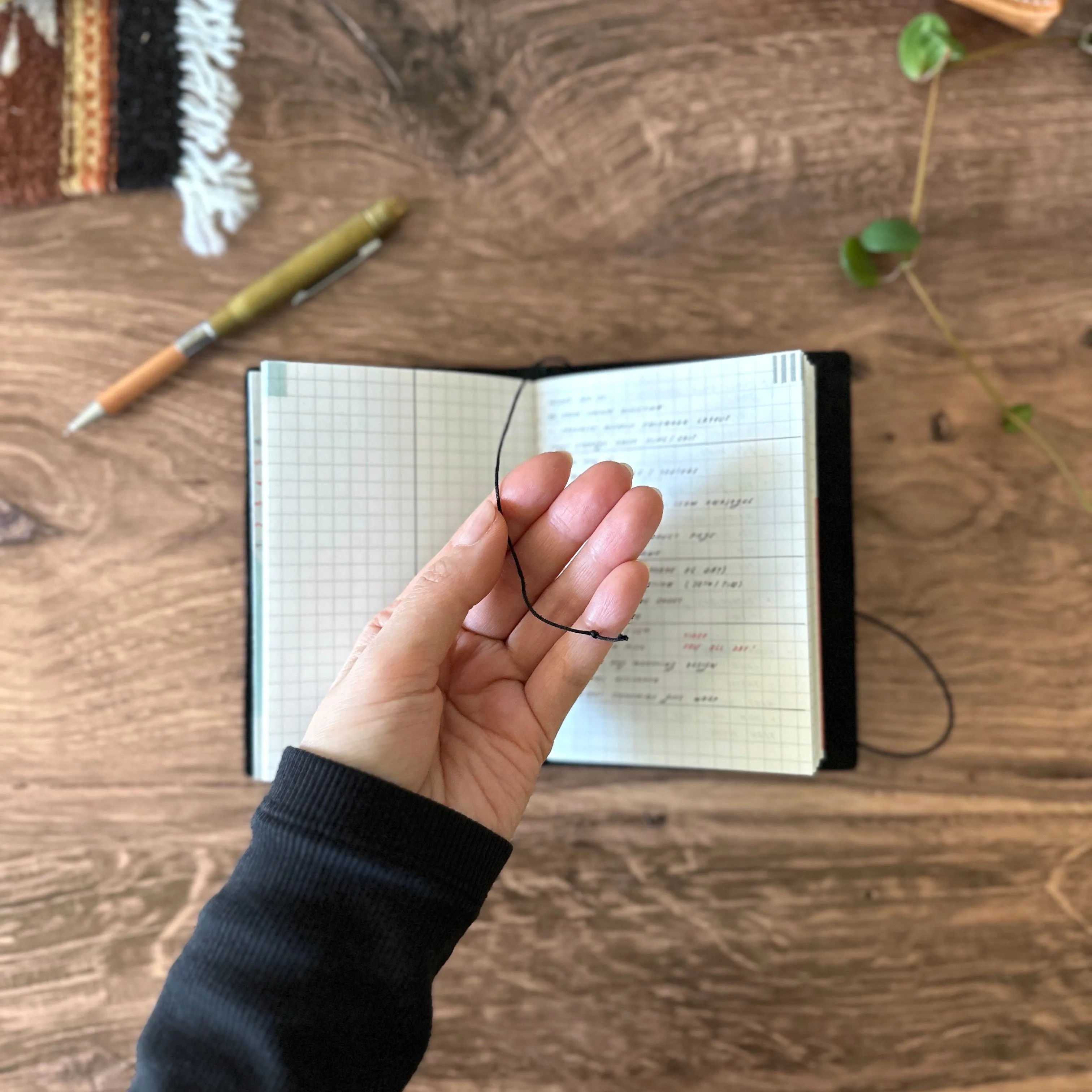 [TRC] Traveler's Notebook // Black (PASSPORT)