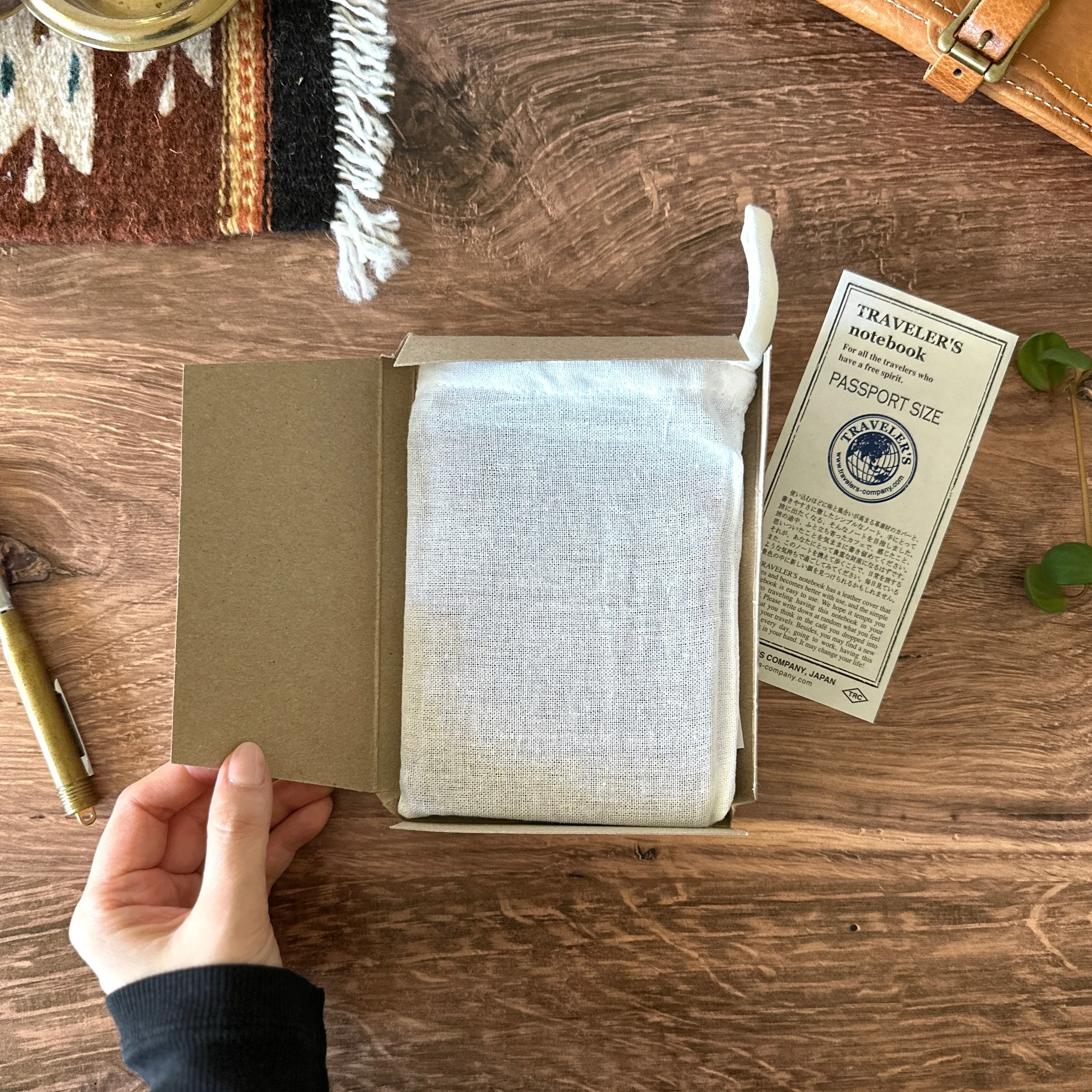 [TRC] Traveler's Notebook // Black (PASSPORT)