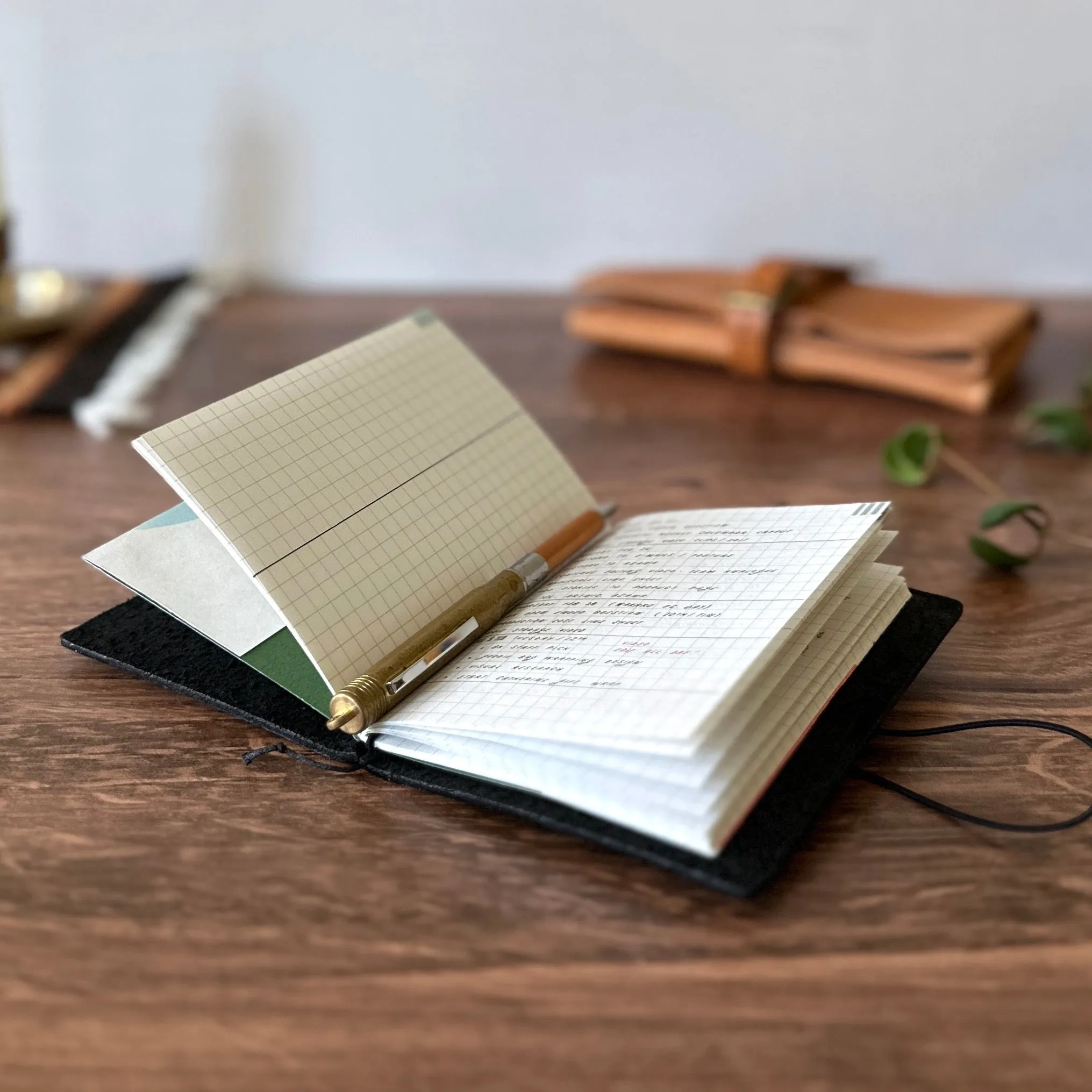 [TRC] Traveler's Notebook // Black (PASSPORT)