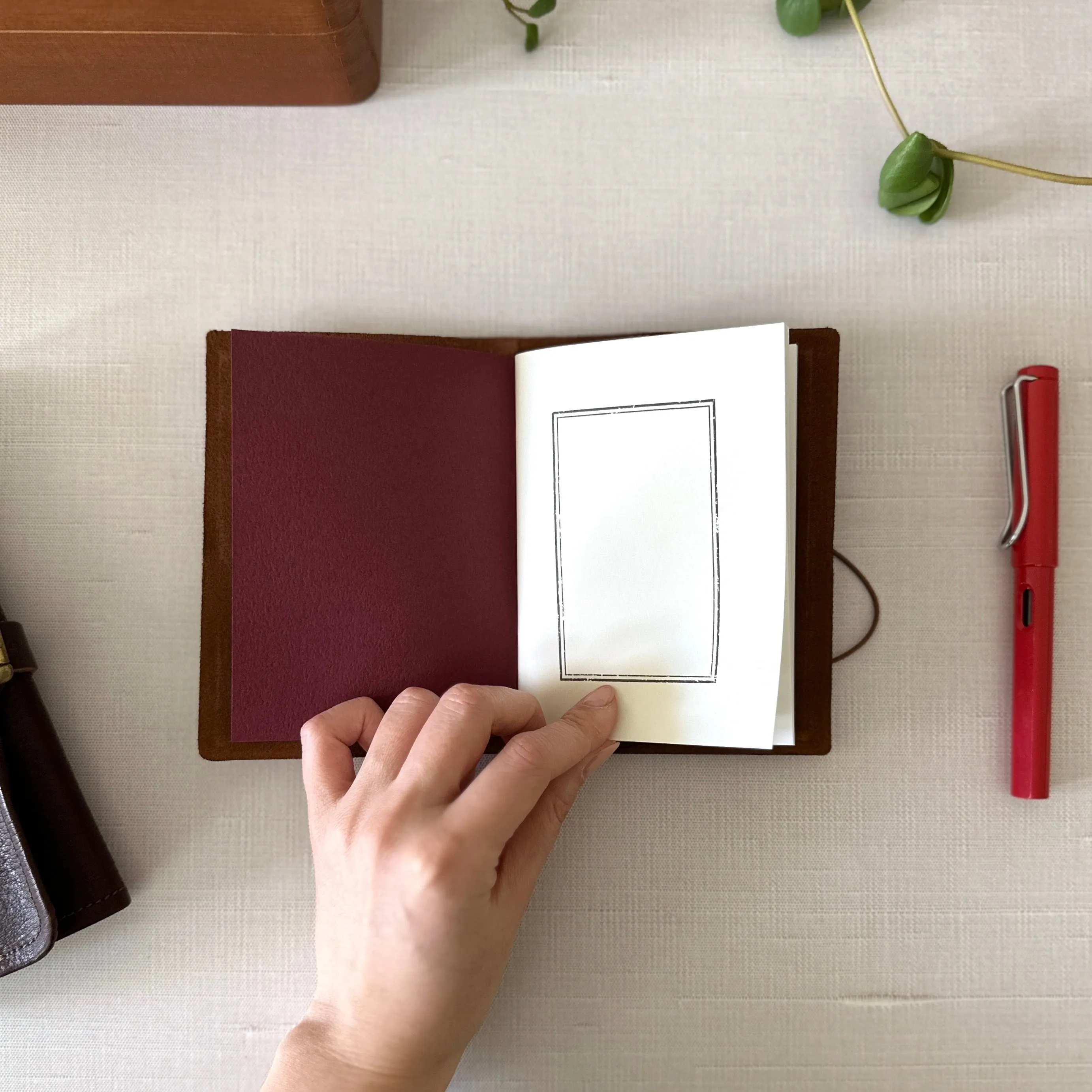 [TRC] Traveler's Notebook // Camel (PASSPORT)