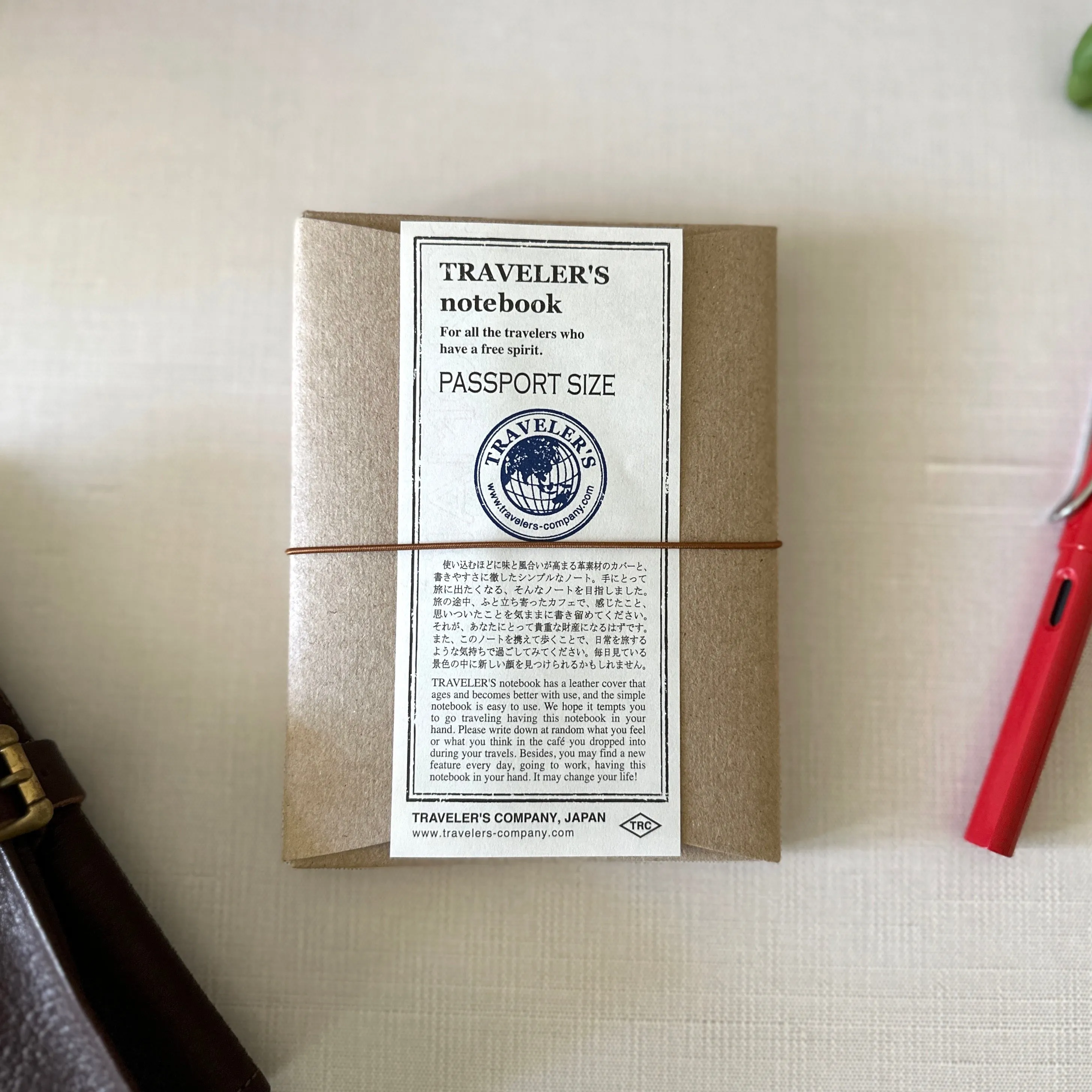 [TRC] Traveler's Notebook // Camel (PASSPORT)