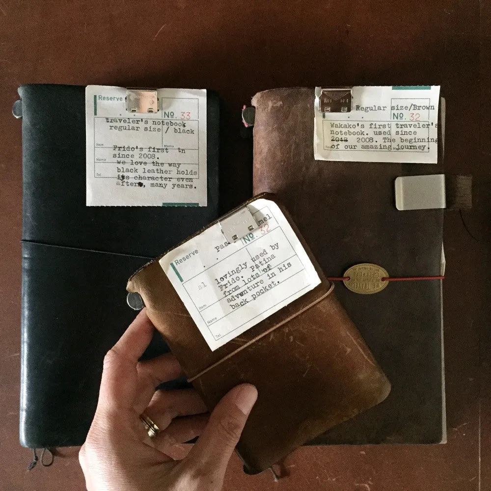[TRC] Traveler's Notebook // Camel (PASSPORT)