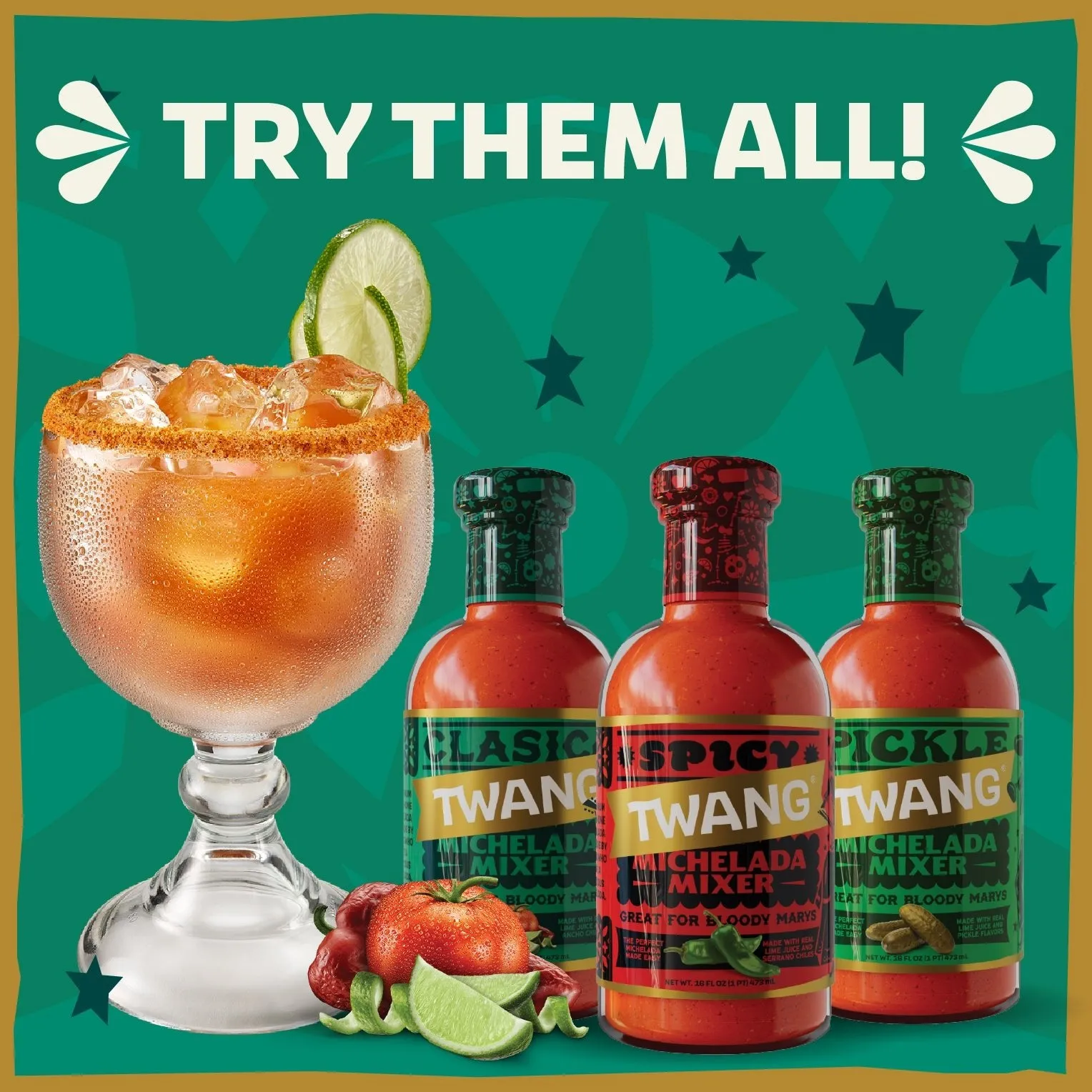Twang Pickle Michelada Mixer