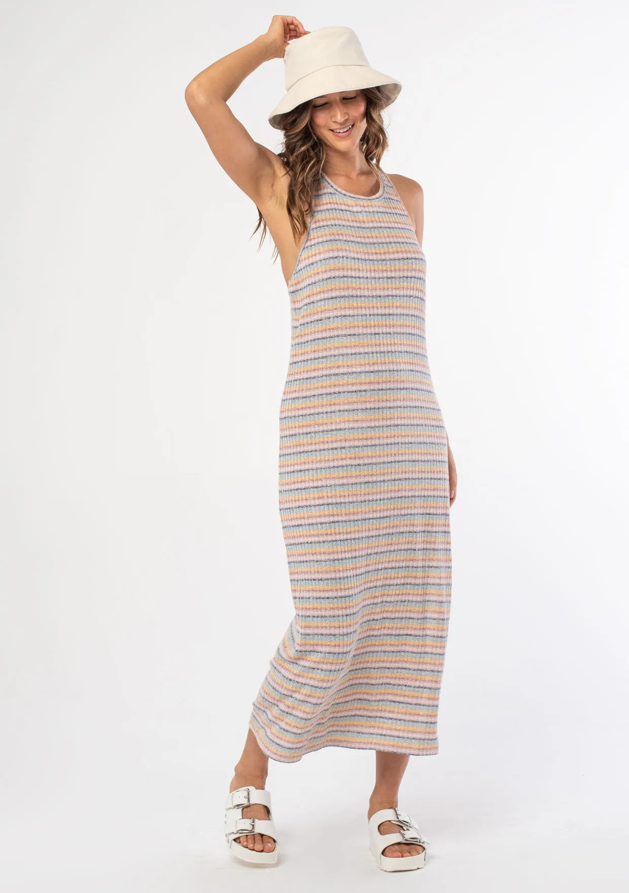 Twisted Racerback Tank Dress