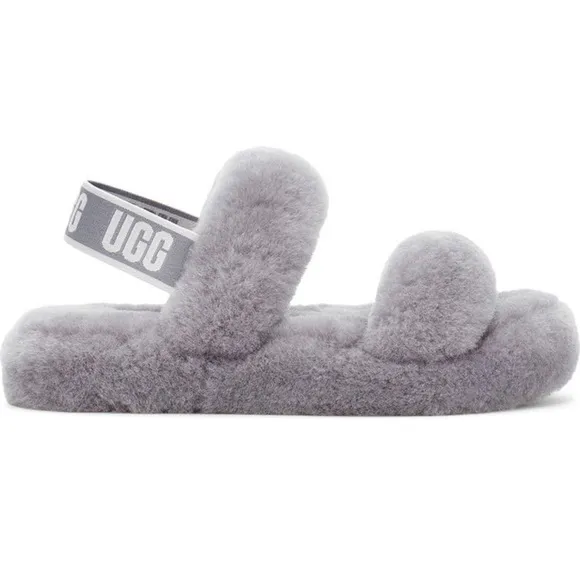 🔥🔥UGG Oh Yeah Genuine Shearling Slingback Slipper