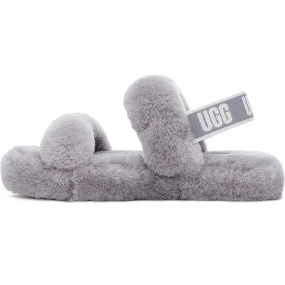 🔥🔥UGG Oh Yeah Genuine Shearling Slingback Slipper