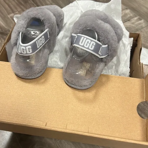 🔥🔥UGG Oh Yeah Genuine Shearling Slingback Slipper
