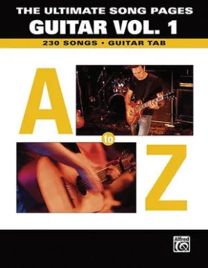 ULTIMATE SONG PAGES V1 A TO Z GTR TAB (O/P)
