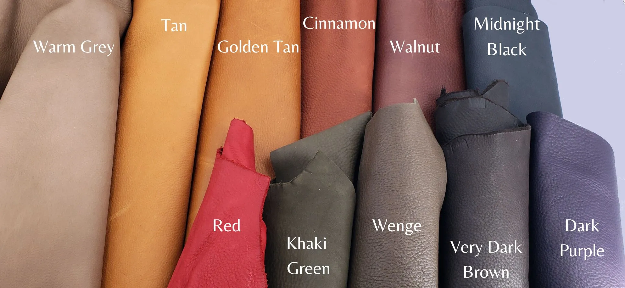 Very Soft and Thick Full Grain Aniline Leather 5oz - 2mm