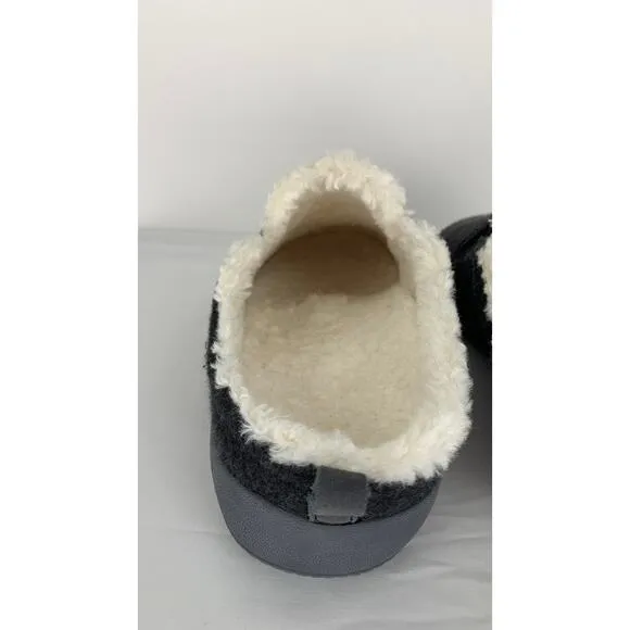 WACO Spenco Mens Dundee Orthotic Slipper 12EE Black Boiled Wool Extra Wide