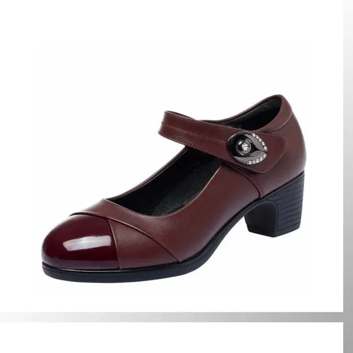 Women's Diamond Button Soft Sole Orthopedic Shoes [Comfortable, Non-slip]