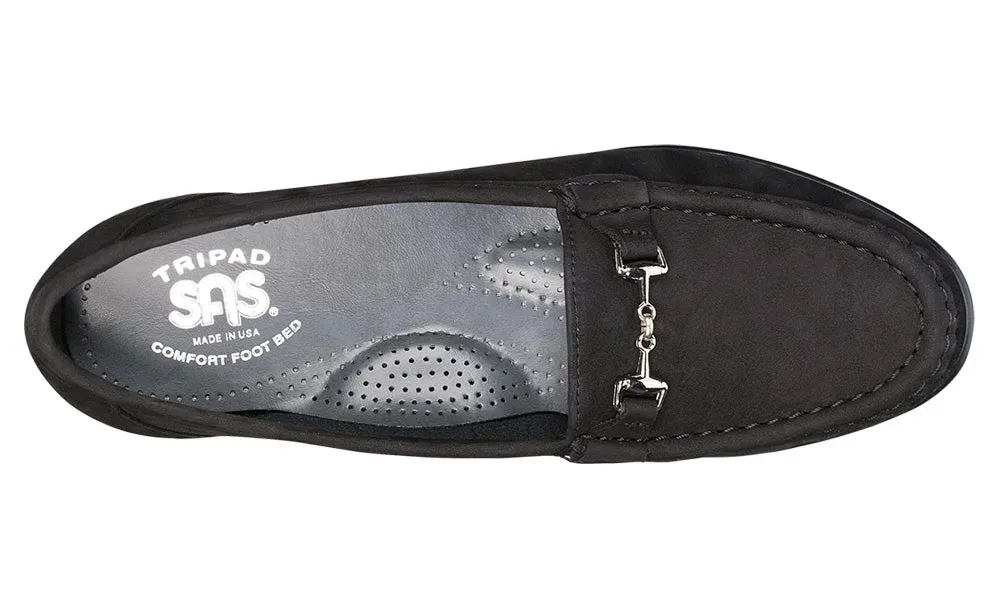 Women's Metro Slip On Loafer in Charcoal Nubuck