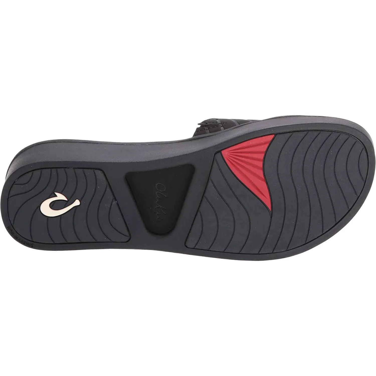 Women's OluKai Halu'a Black Synthetic