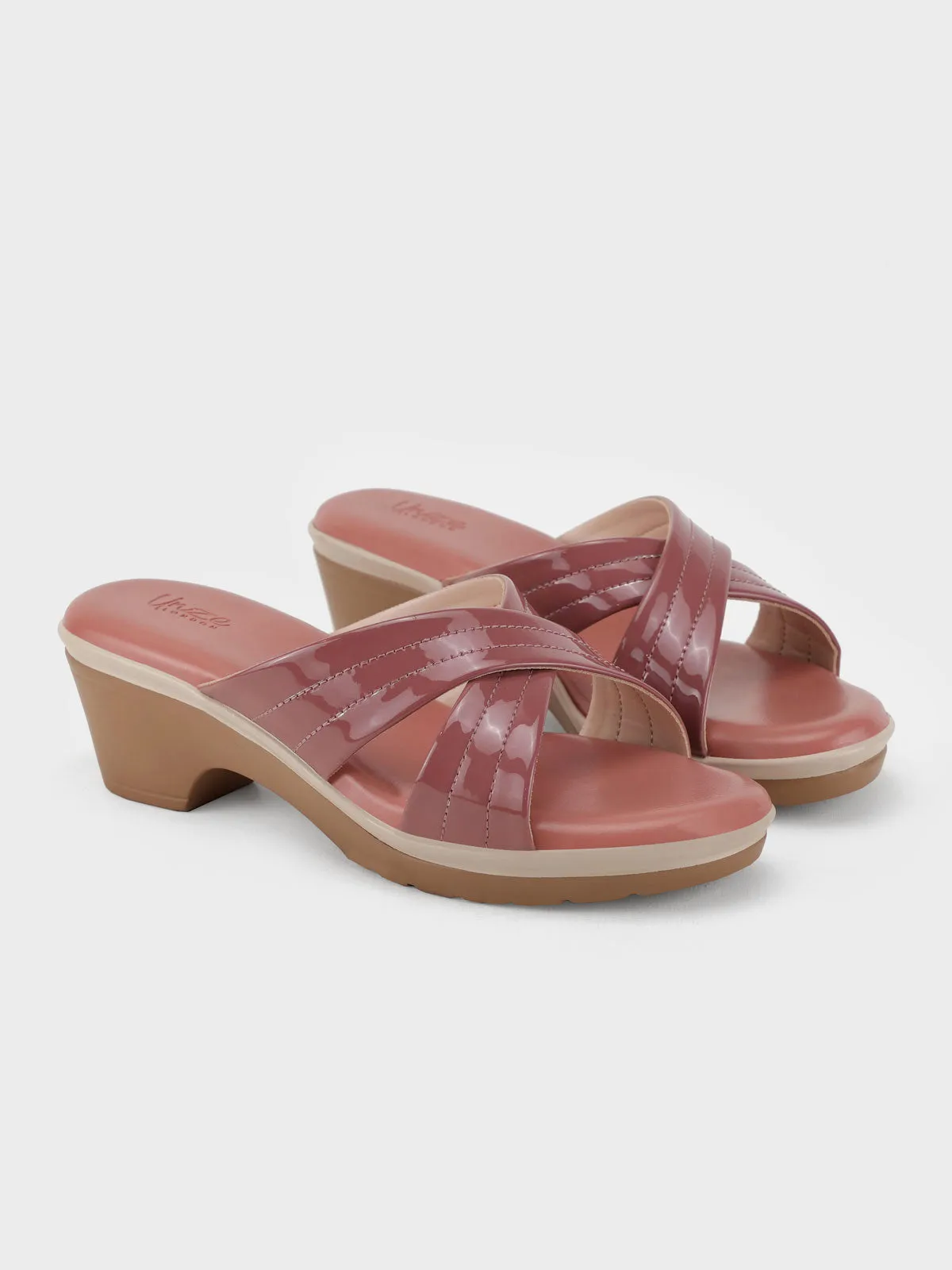 Women's "LIAMA" Crossover Comfort Slippers