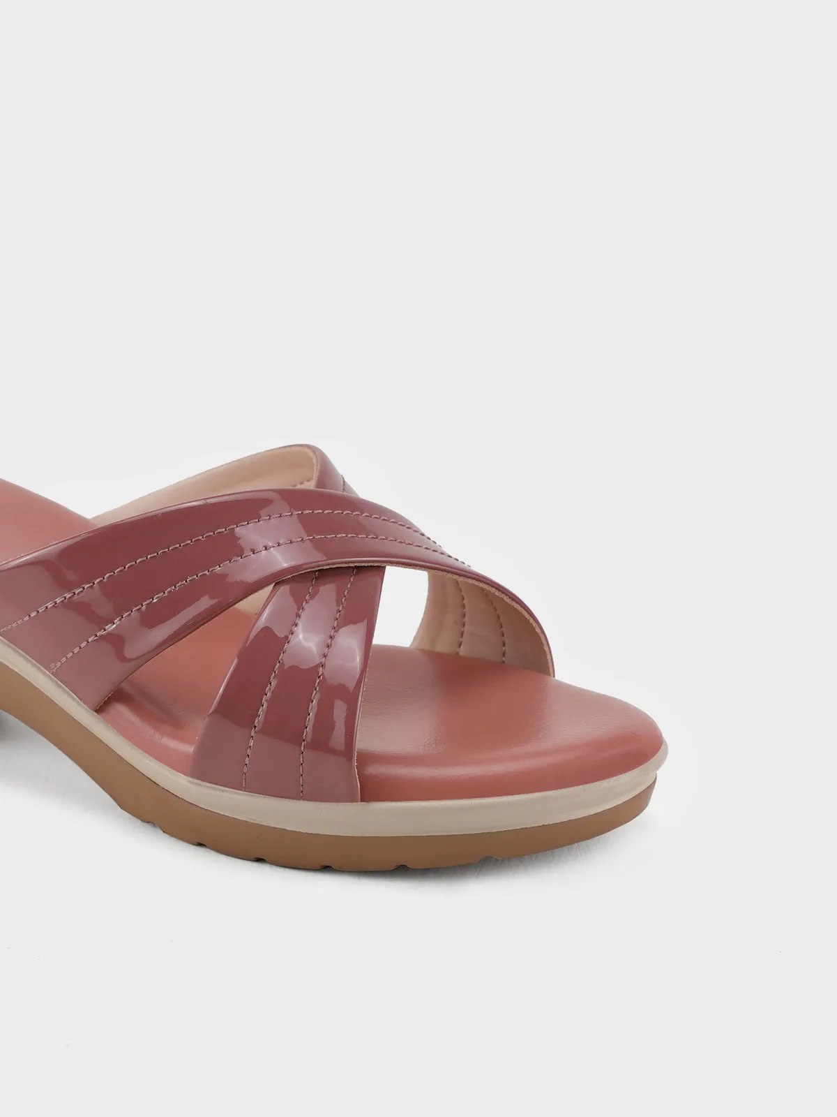Women's "LIAMA" Crossover Comfort Slippers
