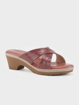 Women's "LIAMA" Crossover Comfort Slippers