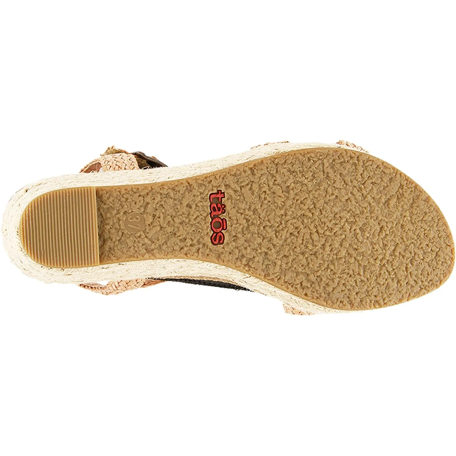 Women's Taos Hey Jute Blush Leather